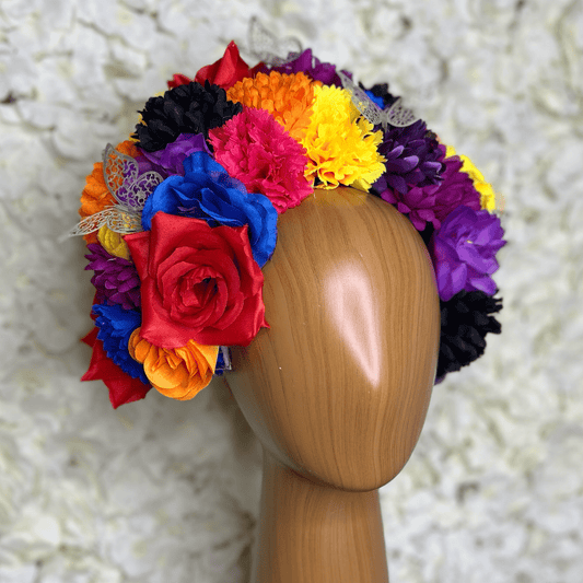 Day of the Dead  Headpiece -Tall Day of the Dead  Headpiece -Tall