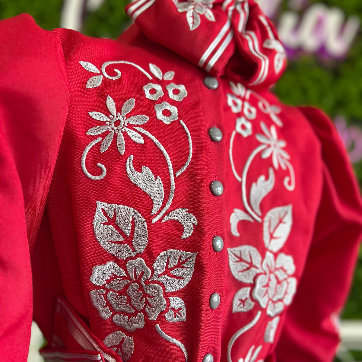 Escaramuza Dress - Embroidered Princess Escaramuza Dress - Embroidered Princess