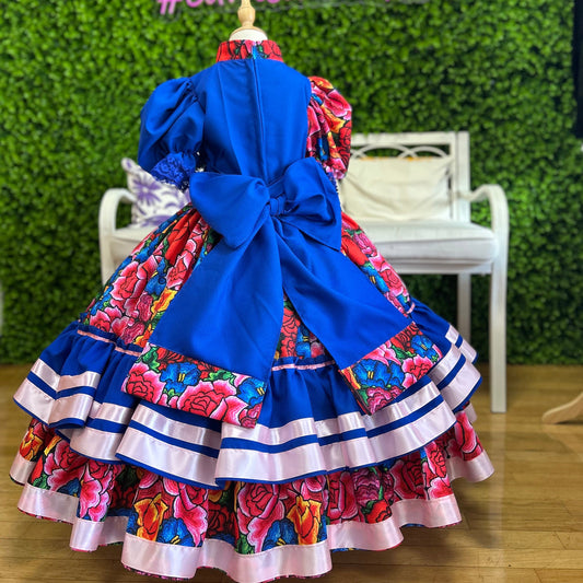 Escaramuza Dress for Girls - Oaxaca Escaramuza Dress for Girls - Oaxaca