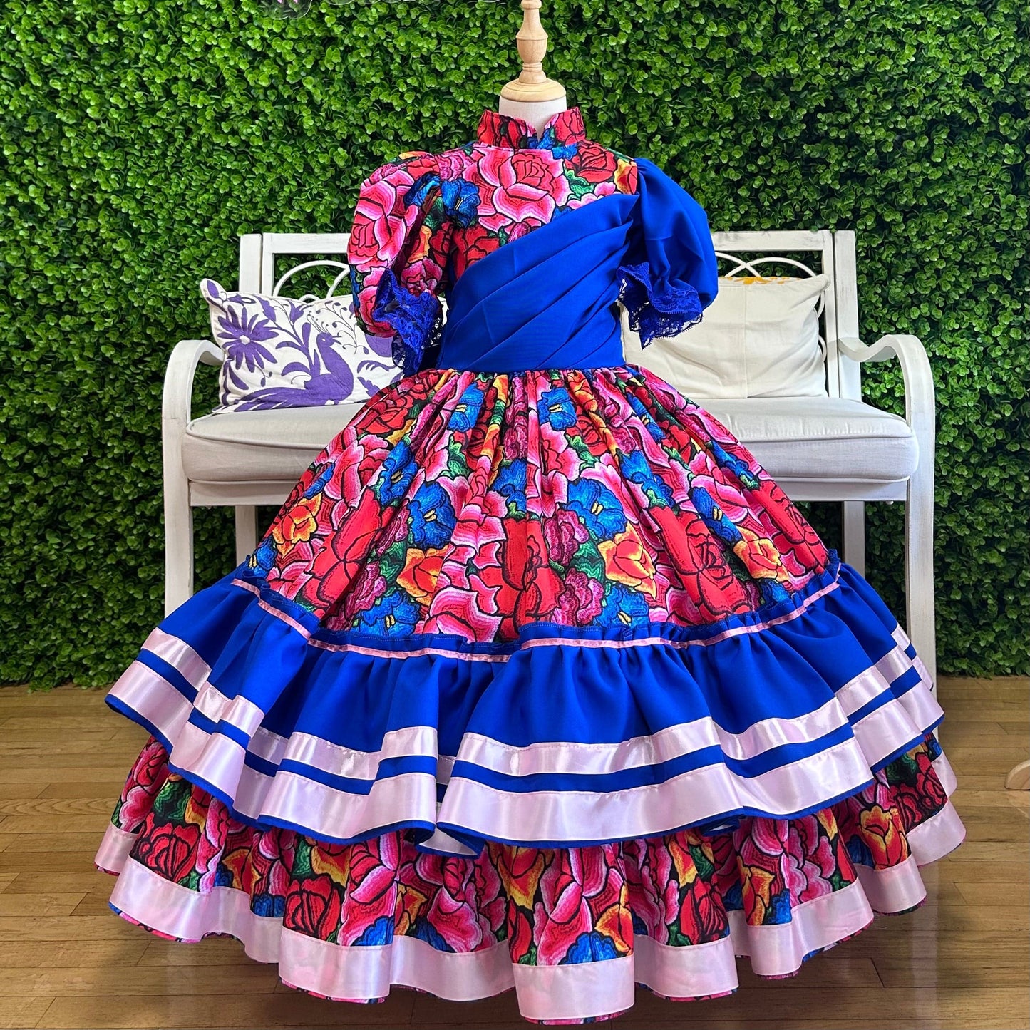 Escaramuza Dress for Girls - Oaxaca Escaramuza Dress for Girls - Oaxaca