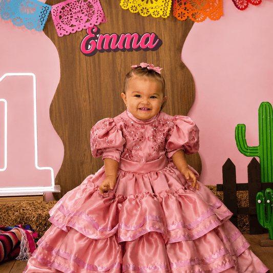 Escaramuza Party Dress for Girls Escaramuza Party Dress for Girls