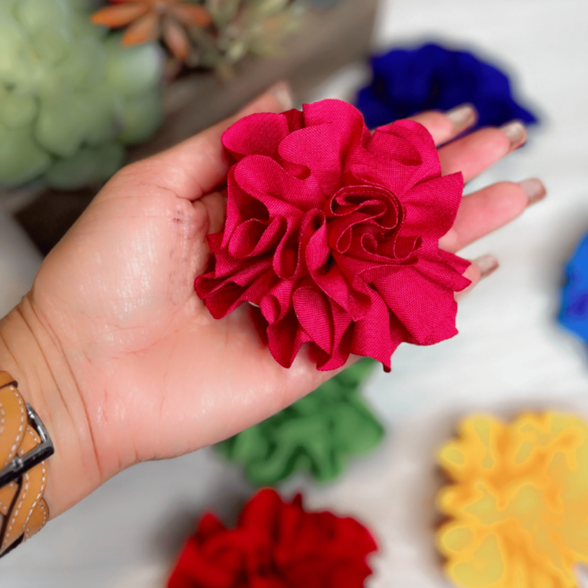 Floral Hair Barrette - Single