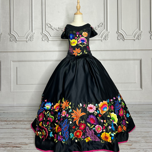 Mexican Flower Girl Dress - Paradise
