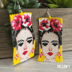 Frida Beaded Native American Earrings Frida Beaded Native American Earrings