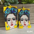 Frida Beaded Native American Earrings Frida Beaded Native American Earrings