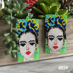 Frida Beaded Native American Earrings Frida Beaded Native American Earrings