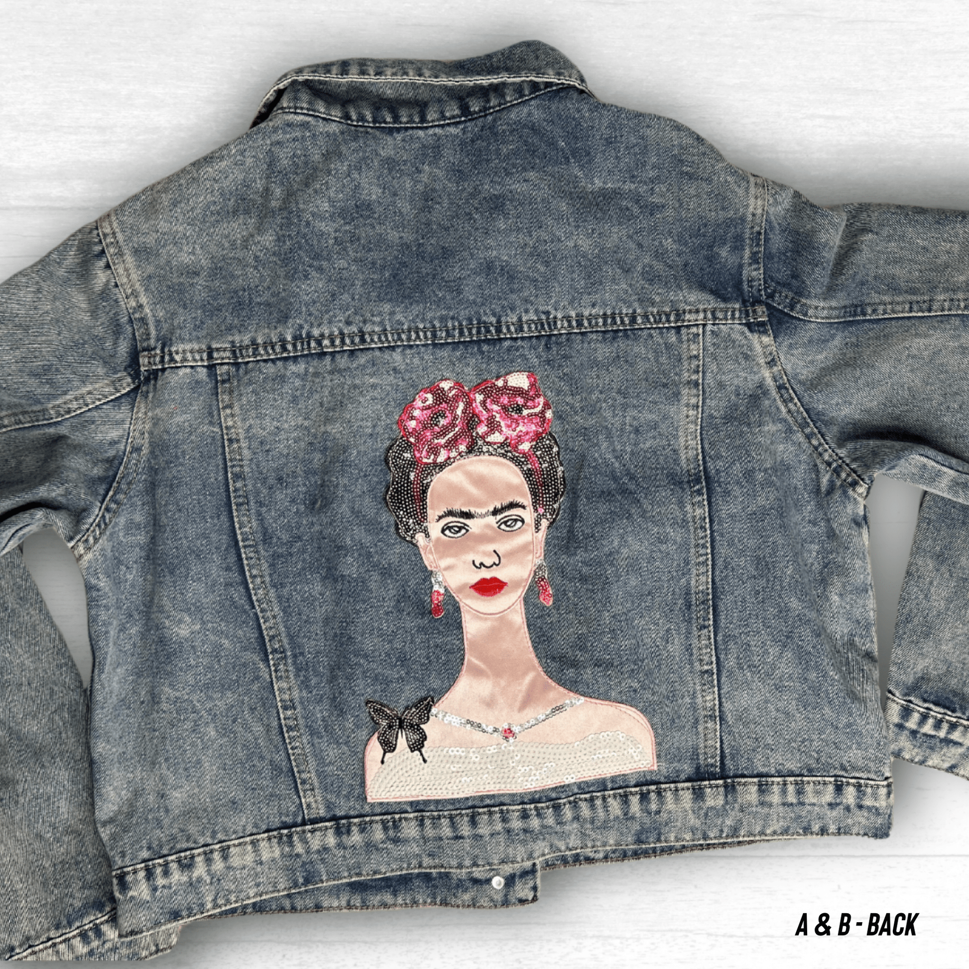 Frida Embellished Denim Jacket Frida Embellished Denim Jacket