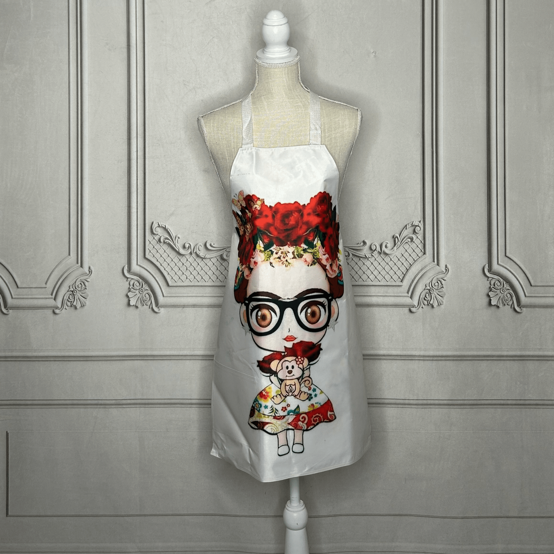 Frida Kahlo Apron - Adult GLASSES