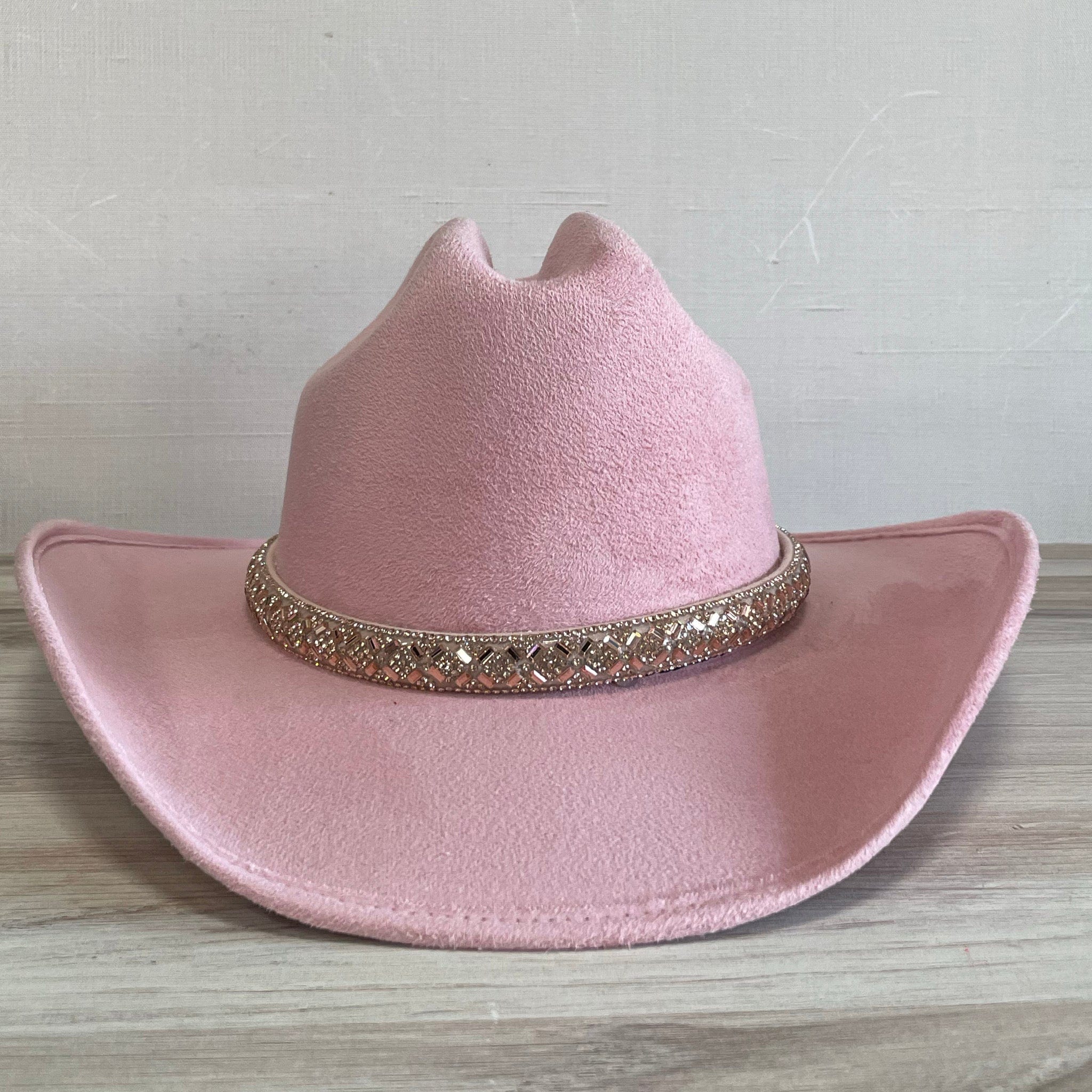 Girls Western Cowboy Suede Hat - Americana