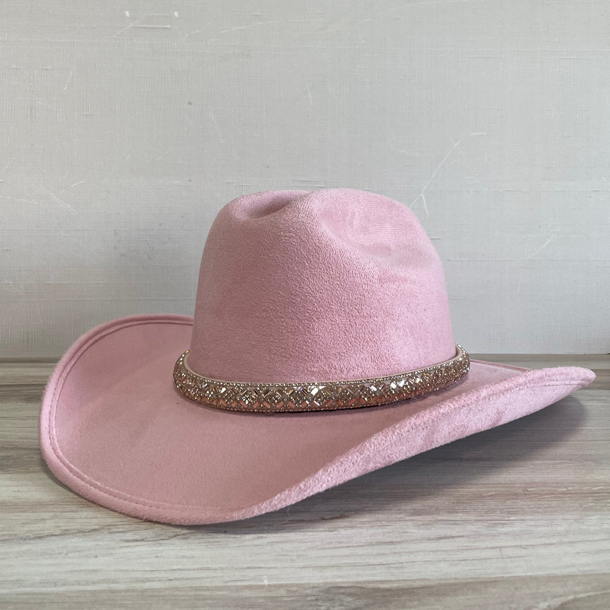 Girls Western Cowboy Suede Hat - Americana