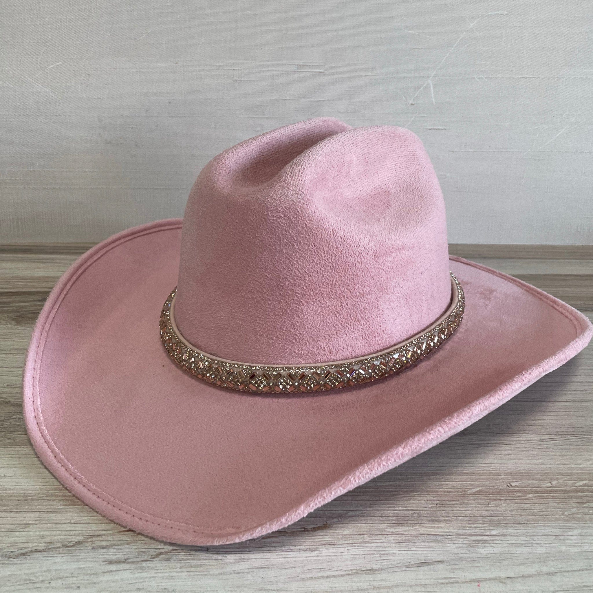 Girls Western Cowboy Suede Hat - Americana