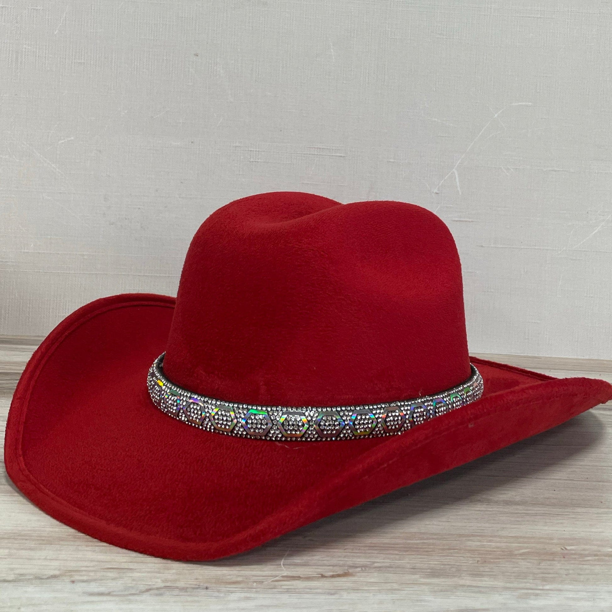 Girls Western Cowboy Suede Hat - Bolona