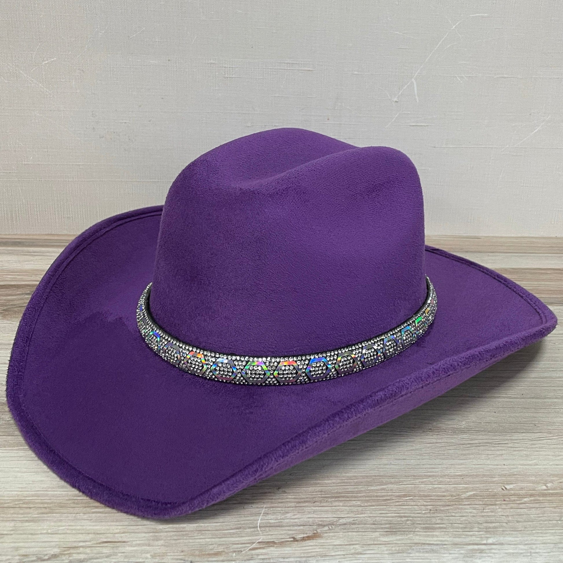 Girls Western Cowboy Suede Hat - Bolona