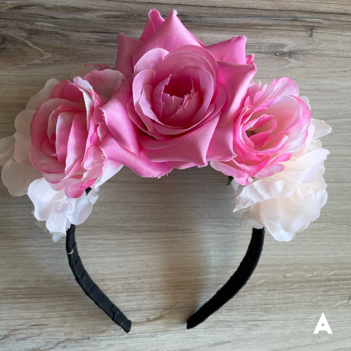 Frida Floral Headband - Pink