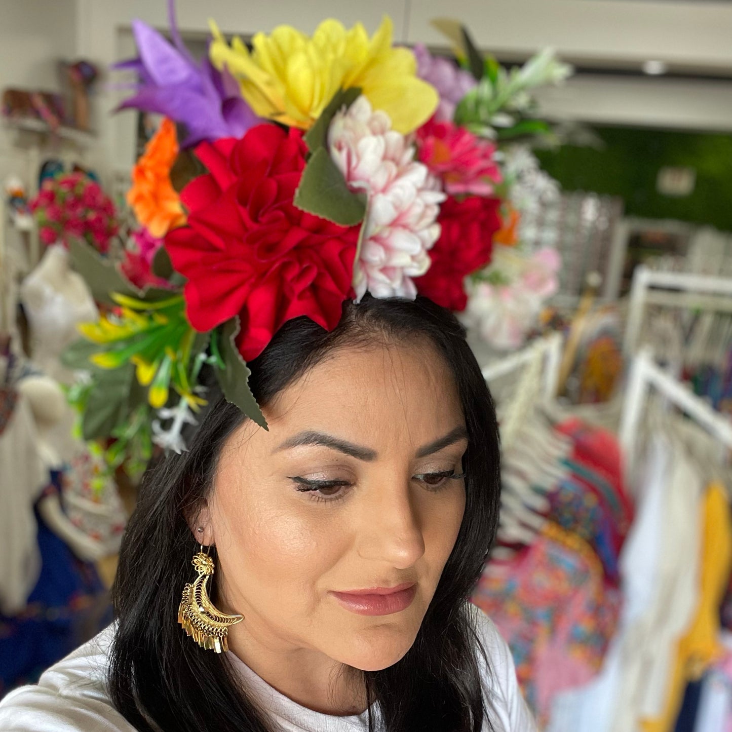 Frida Floral Headband - Adult