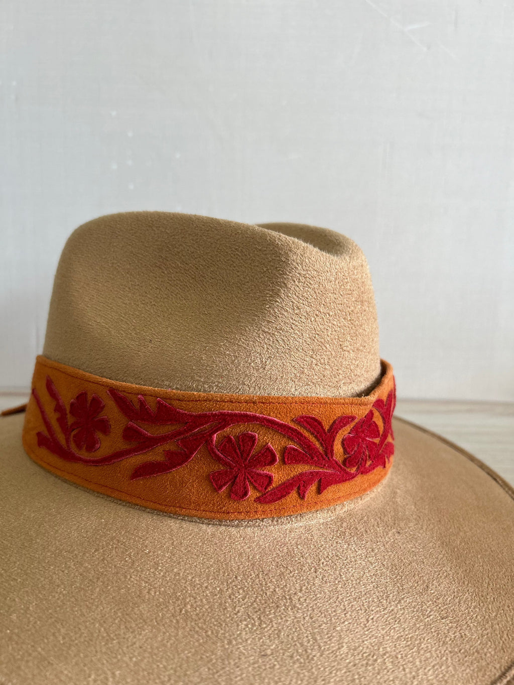 Indiana Style Fedora Hat -Tamaulipeca Leather Band Indiana Style Fedora Hat -Tamaulipeca Leather Band