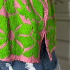 Jalapa Mexican Blouse - Lime Green Jalapa Mexican Blouse - Lime Green