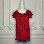Jalapa Mexican Blouse - Red Jalapa Mexican Blouse - Red