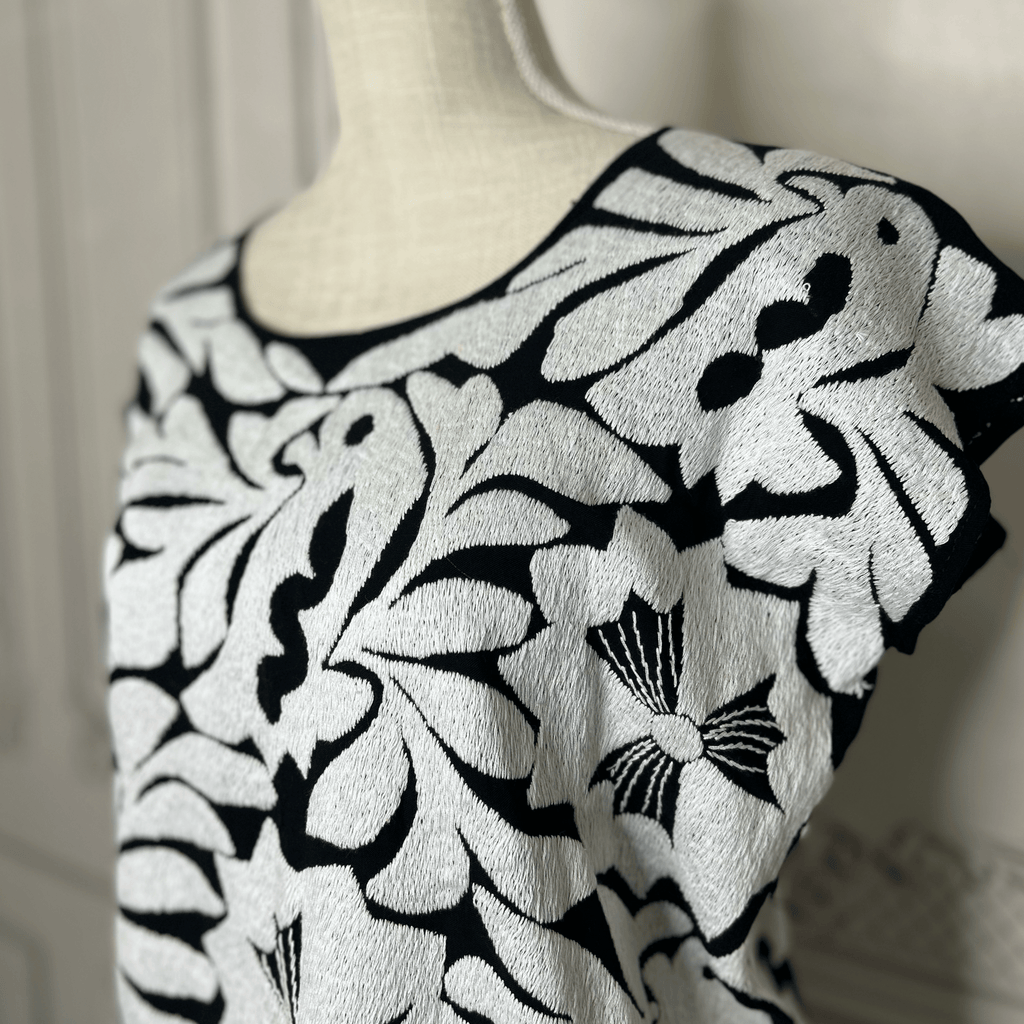 Jalapa Mexican Blouse - White Jalapa Mexican Blouse - White