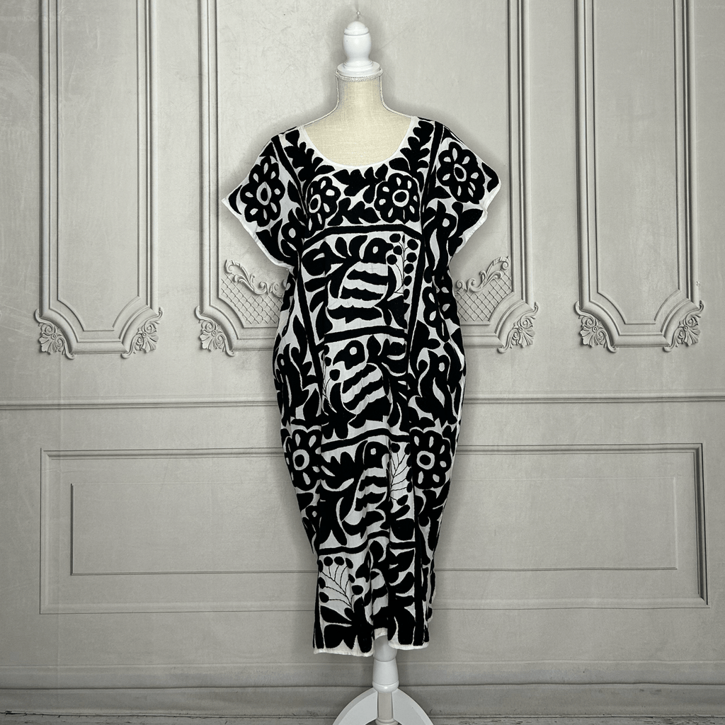 Jalapa Mexican Huipil Dress - Pina Jalapa Mexican Huipil Dress - Pina