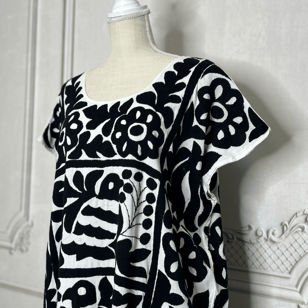 Jalapa Mexican Huipil Dress - Pina Jalapa Mexican Huipil Dress - Pina