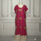 Jalapa Palmita Mexican Dress  - Soft Rayon Jalapa Palmita Mexican Dress  - Soft Rayon