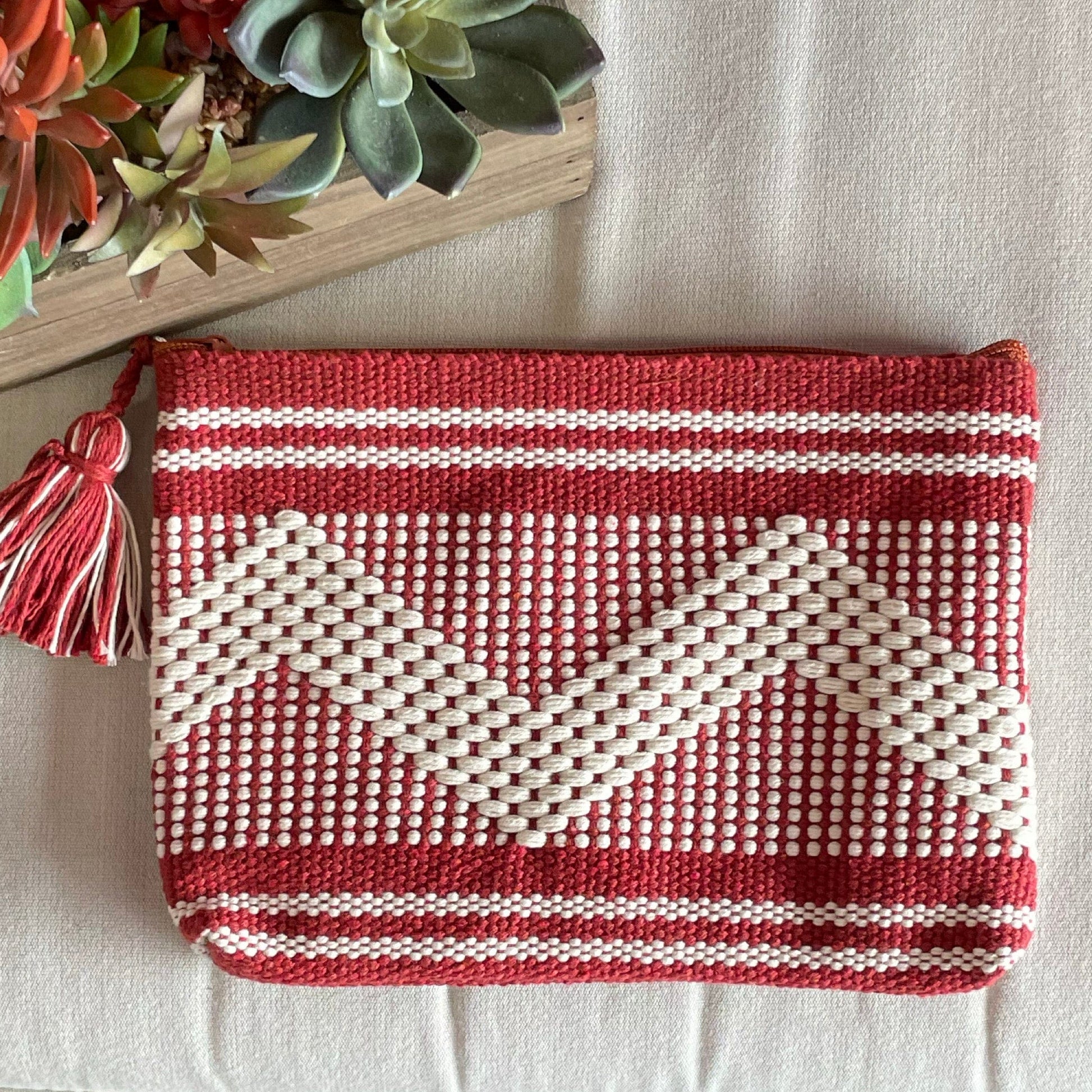 Jalieza Mexican Hand Woven Clutch - Small