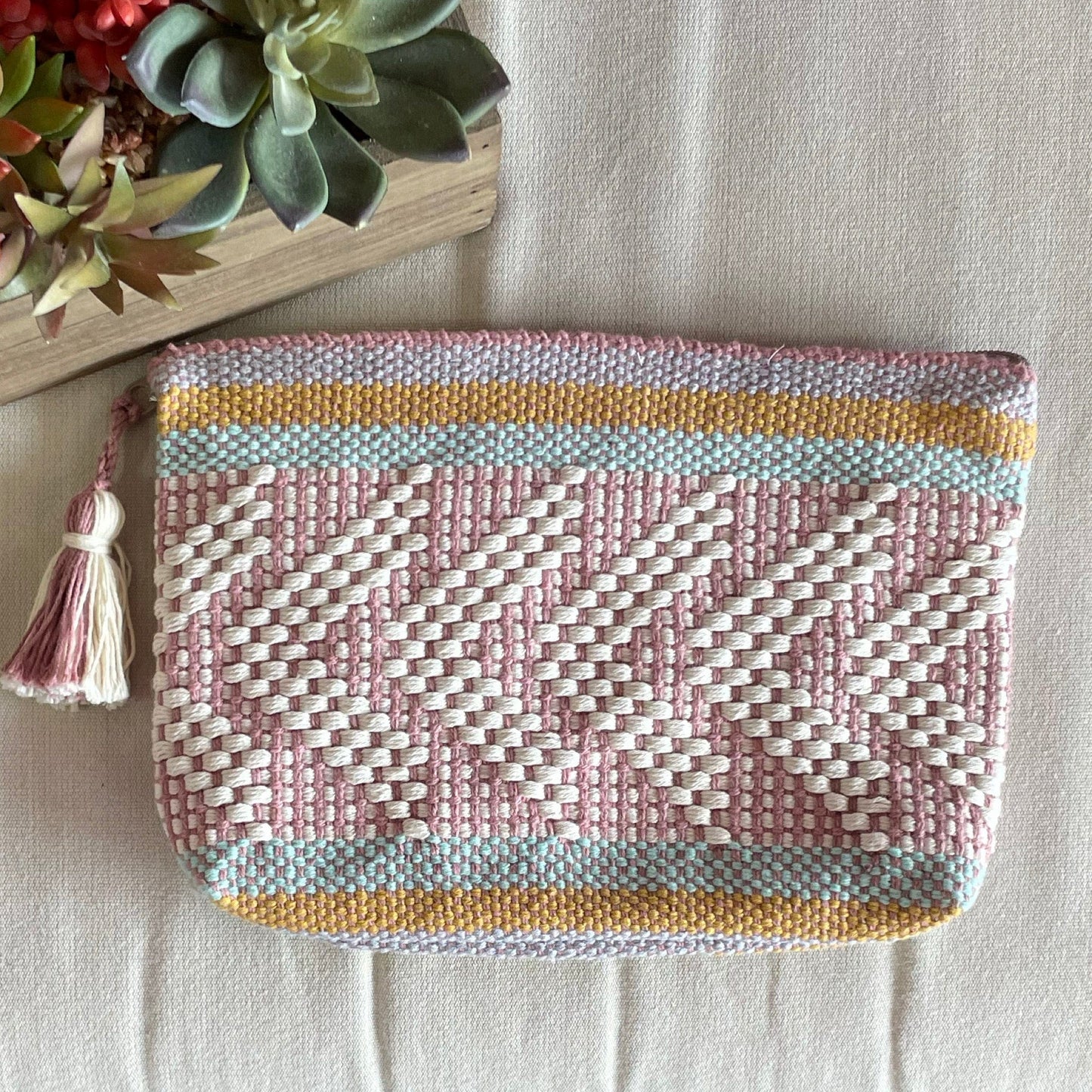 Jalieza Mexican Hand Woven Clutch - Small