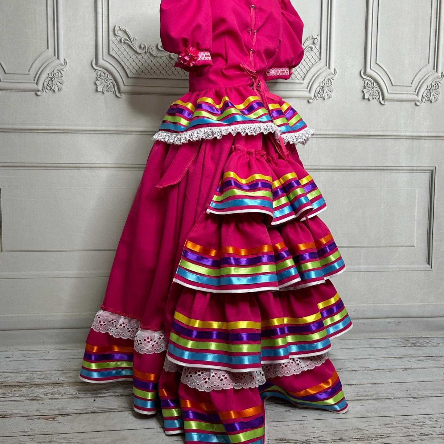 Jalisco Dress for Girls - Victorian Tail