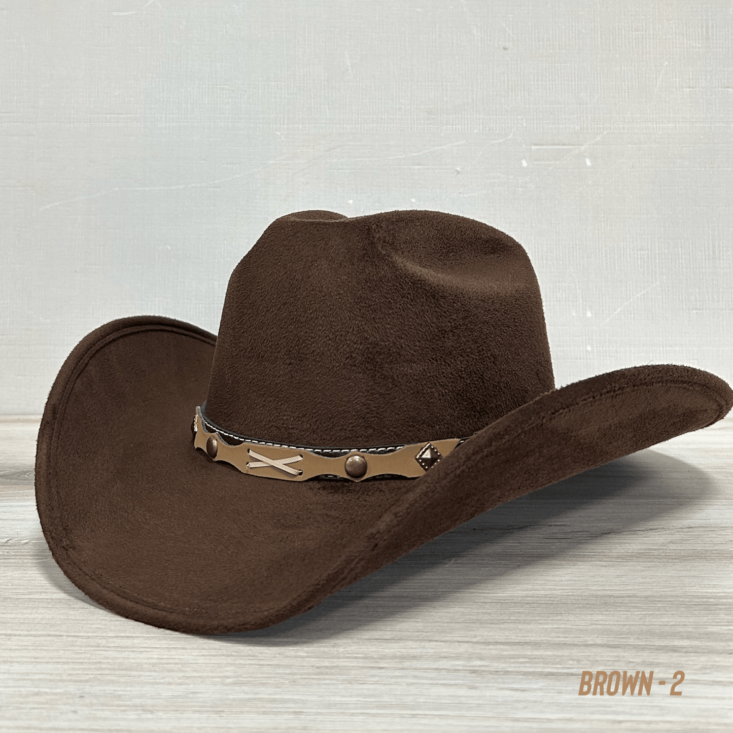 Kids Western Cowboy Suede Hat - Country