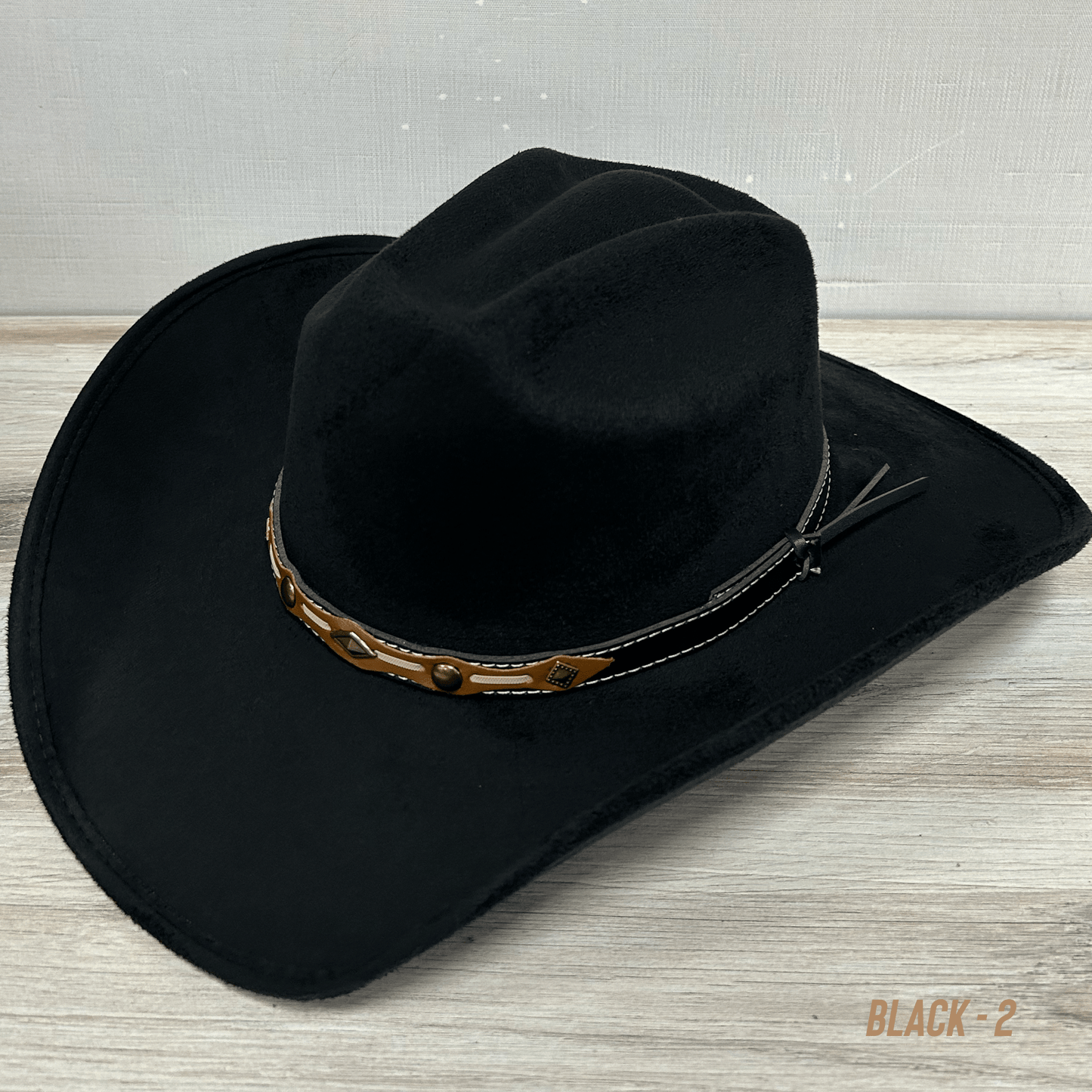 Kids Western Cowboy Suede Hat - Country