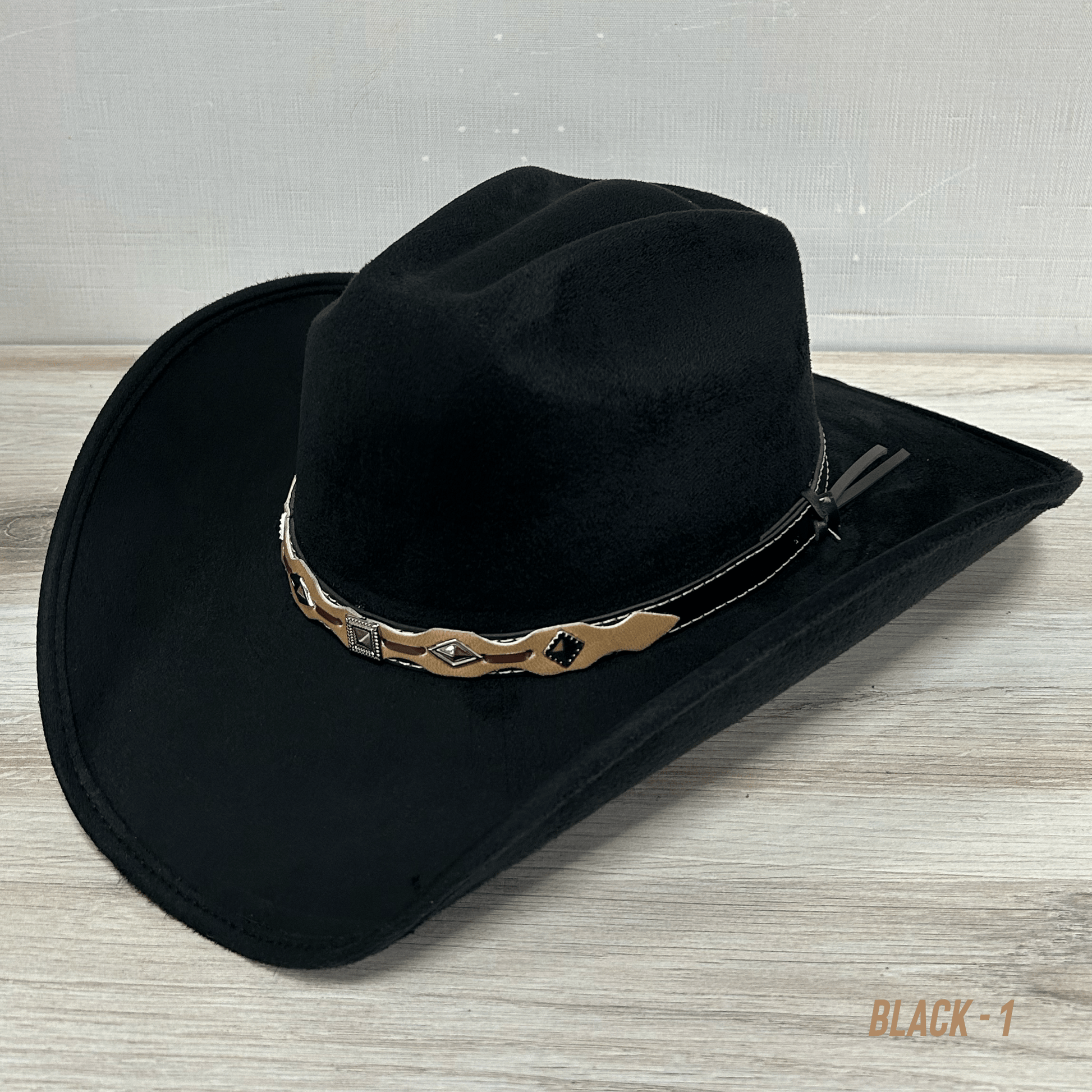 Kids Western Cowboy Suede Hat - Country