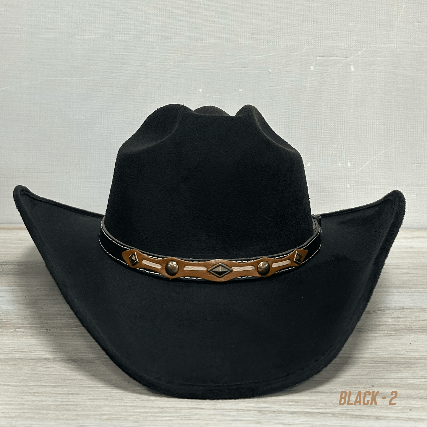 Kids Western Cowboy Suede Hat - Country