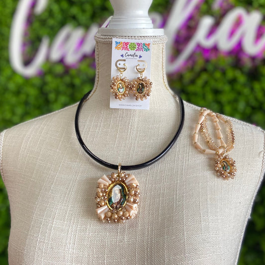 Lady of Guadalupe Necklace Set Lady of Guadalupe Necklace Set