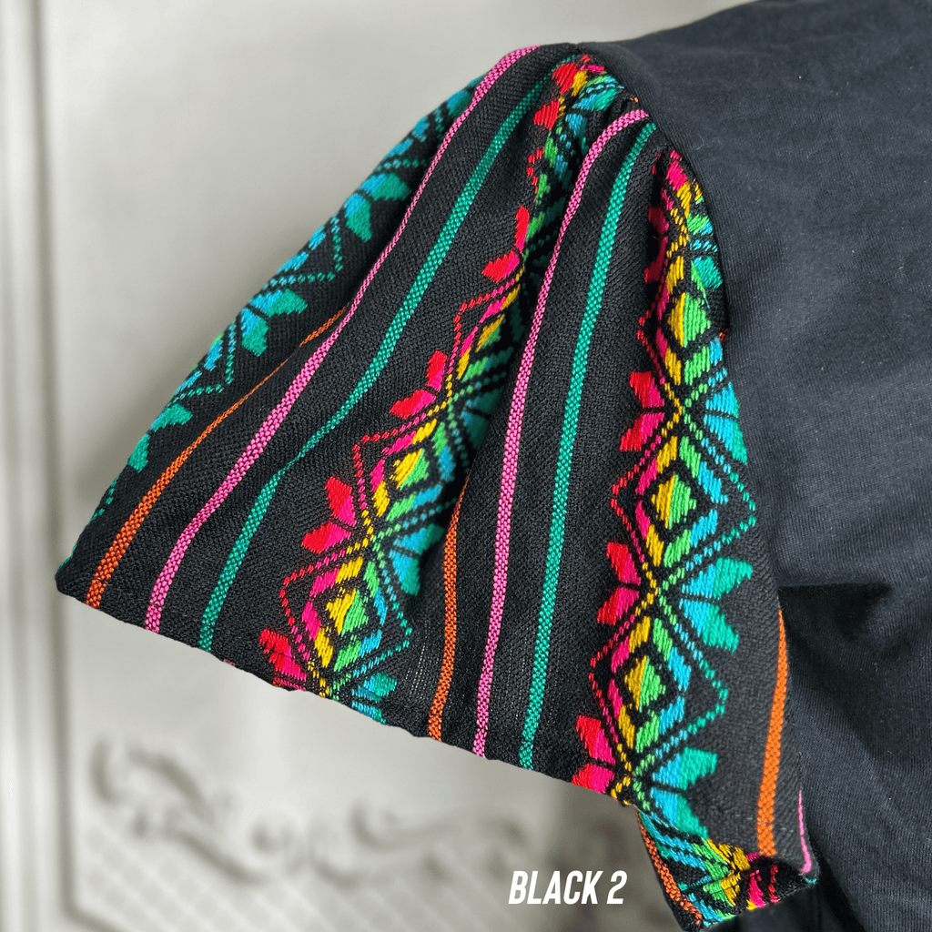 Loteria T-Shirt Cambaya Sleeve - EL CORAZON Loteria T-Shirt Cambaya Sleeve - EL CORAZON