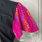 Loteria T-Shirt Cambaya Sleeve -  LA DAMA Loteria T-Shirt Cambaya Sleeve -  LA DAMA