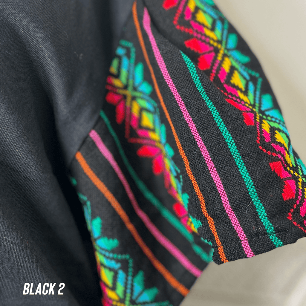 Loteria T-Shirt Cambaya Sleeve - LA LUNA Loteria T-Shirt Cambaya Sleeve - LA LUNA