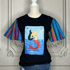 Loteria T-Shirt Cambaya Sleeve - LA SIRENA Loteria T-Shirt Cambaya Sleeve - LA SIRENA