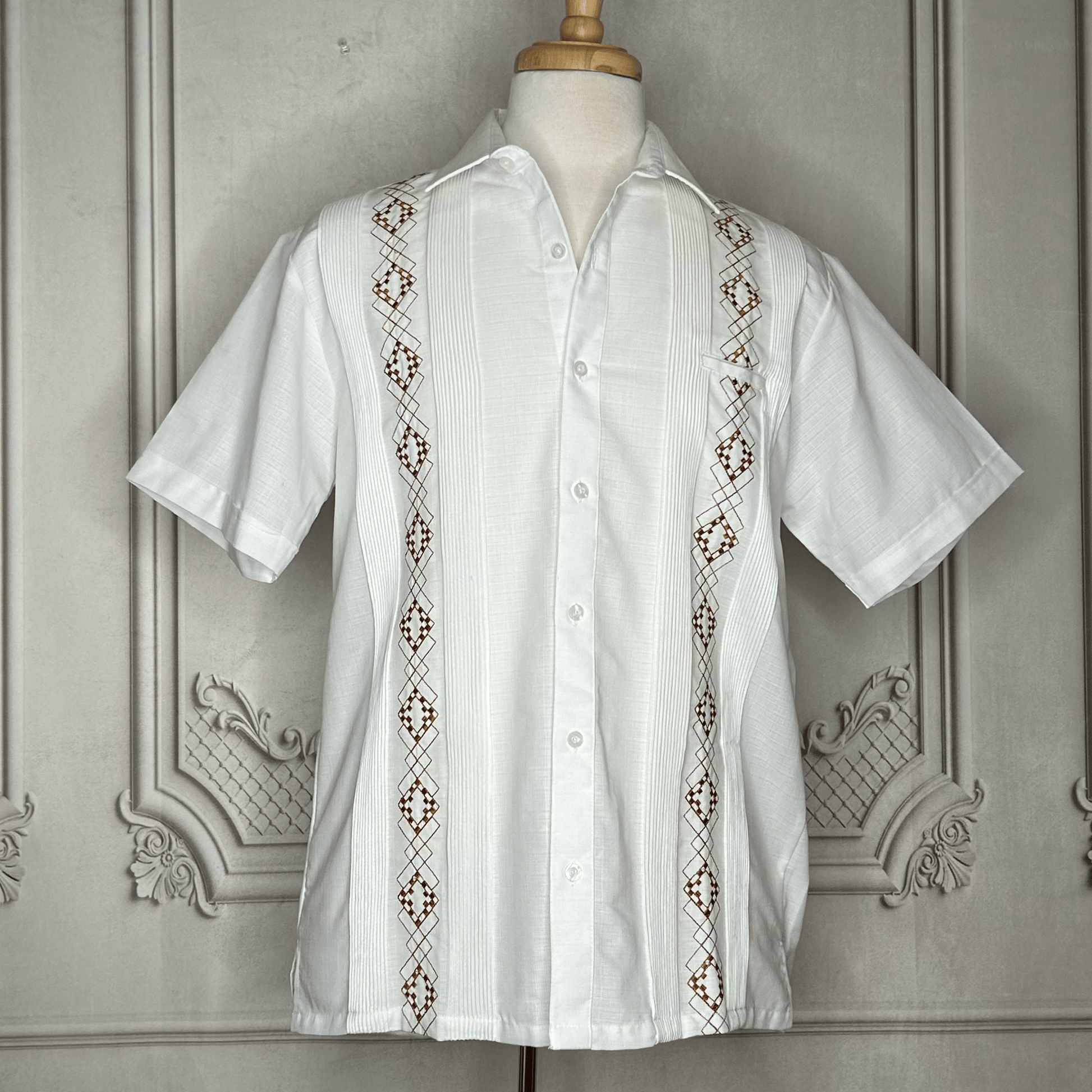 Men's Linen Guayabera - Texas Spirit