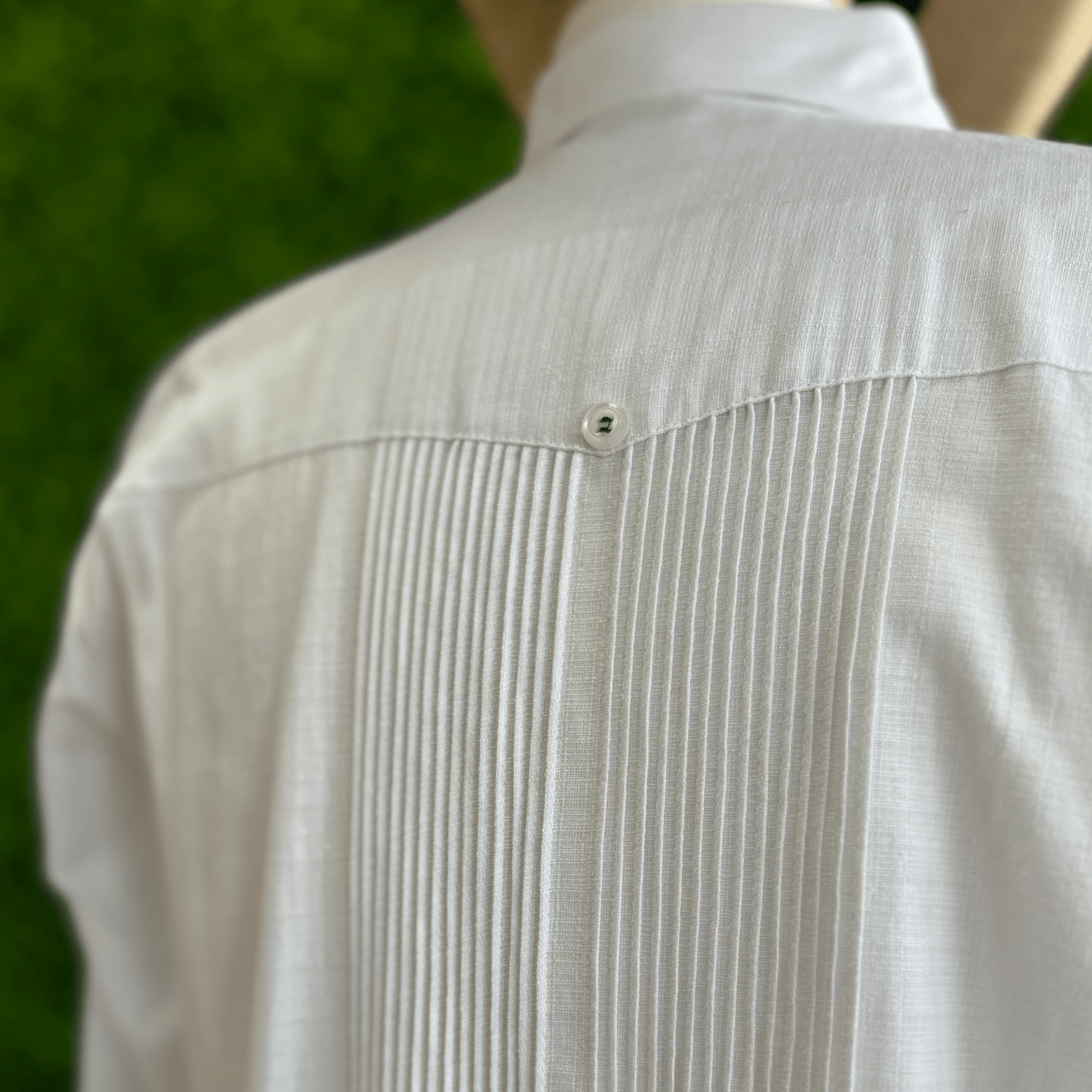 Men's Long Sleeve Linen Guayabera - Sol