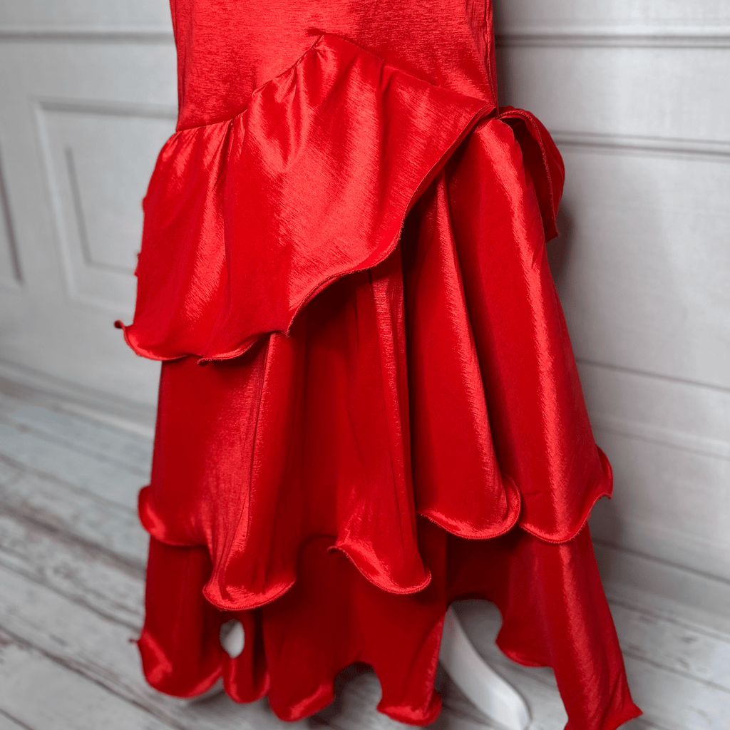 Mermaid Ruffled Evening Skirt