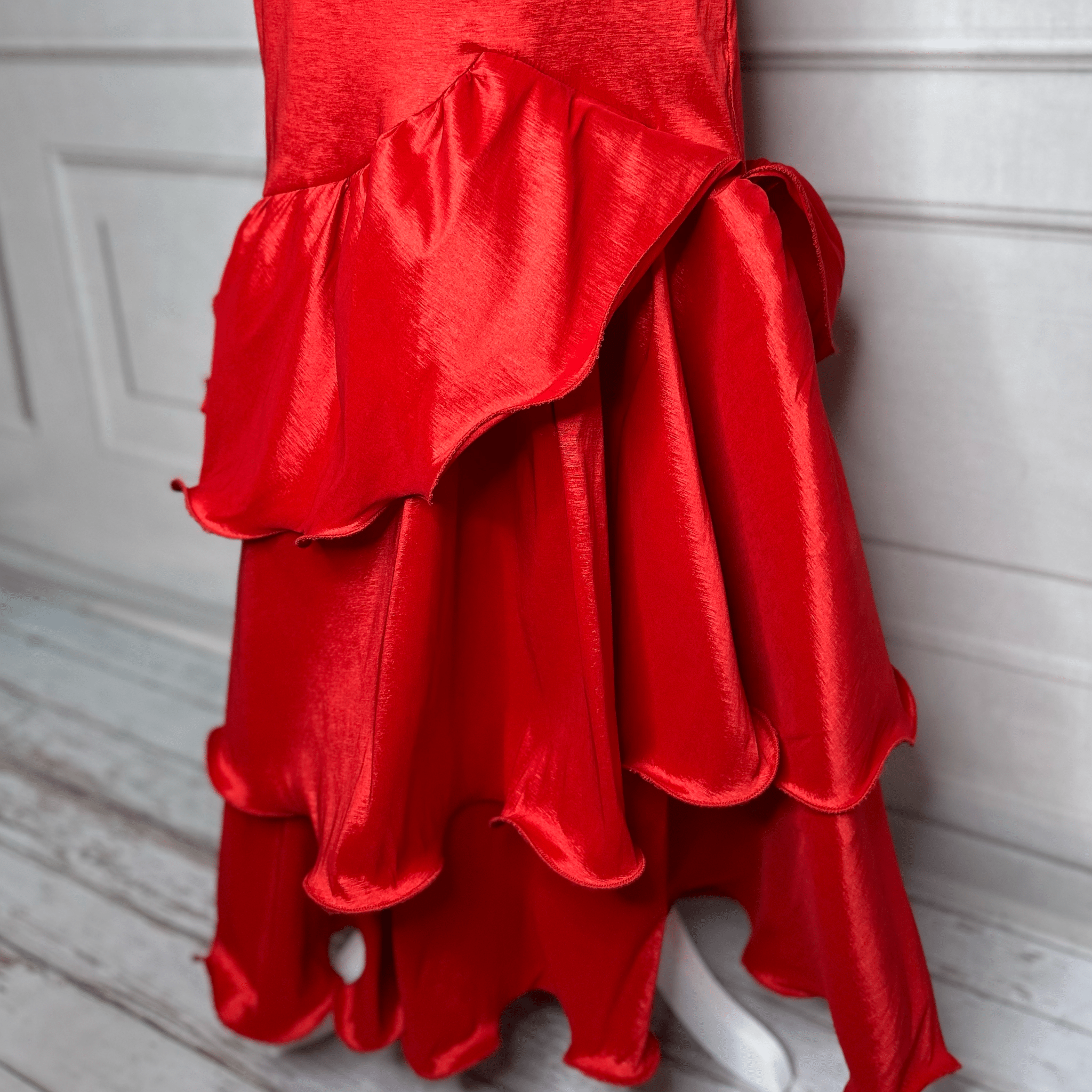 Mermaid Ruffled Evening Skirt