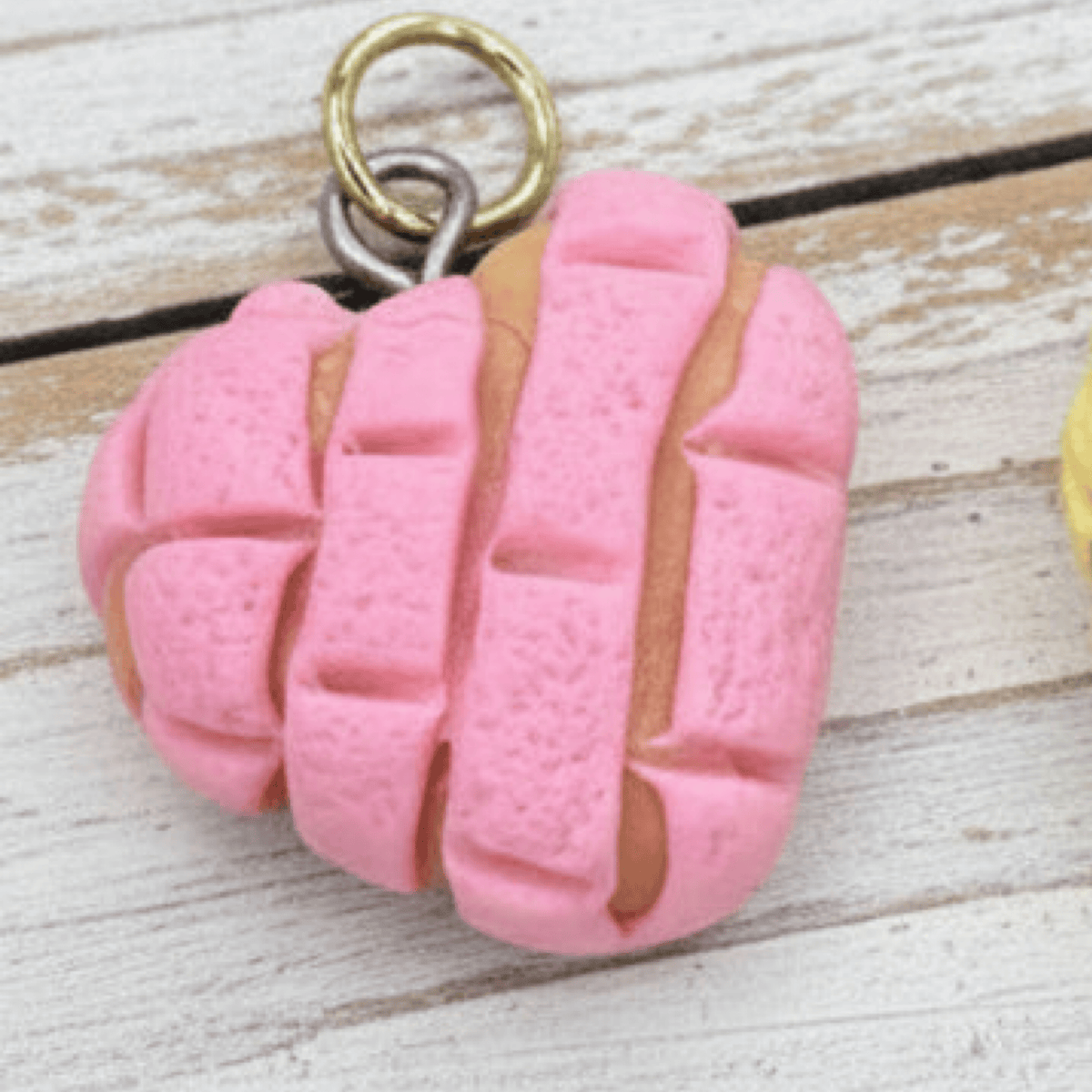 Mexican Bread Heart Concha Charm Mexican Bread Heart Concha Charm | Handmade in Mexico | Camelia