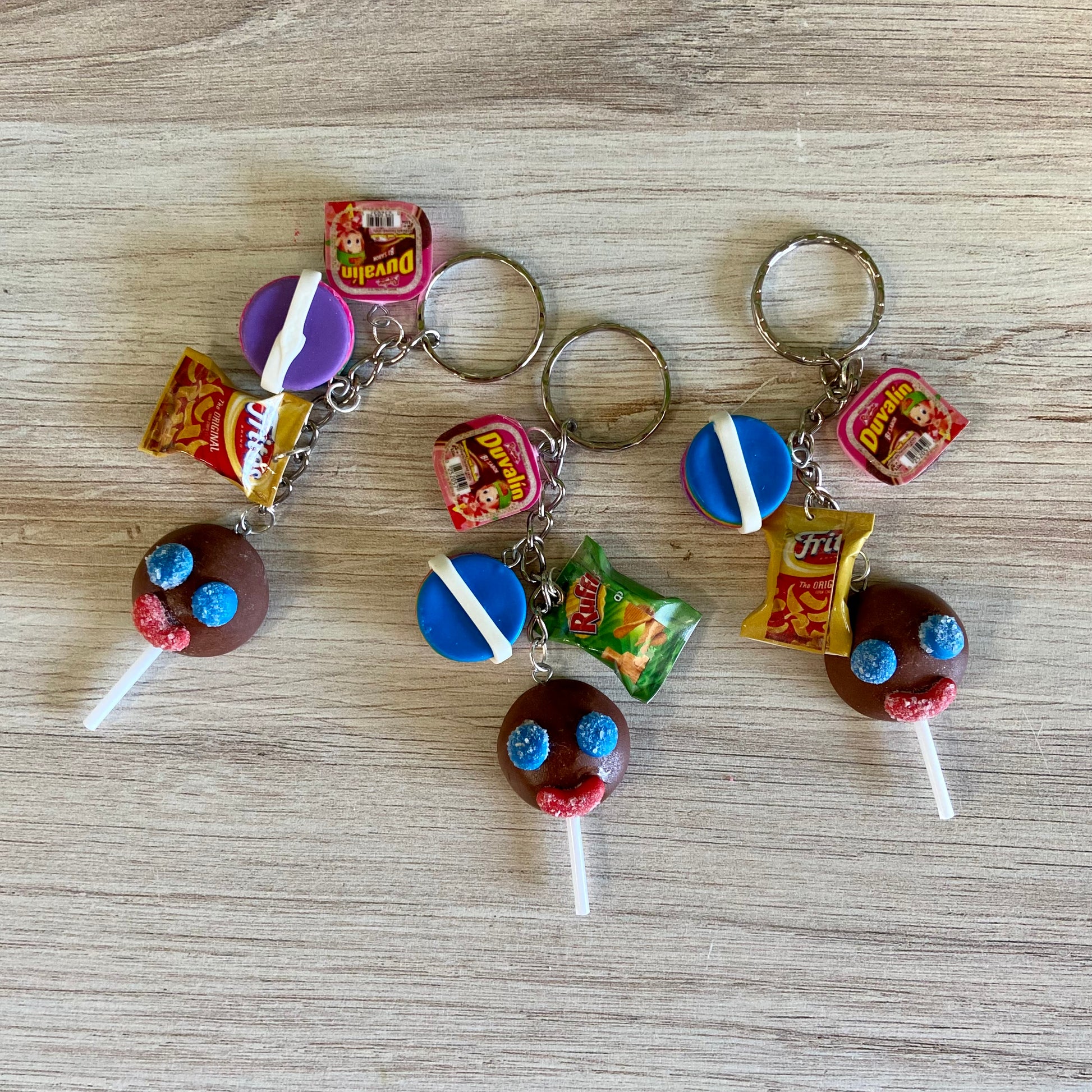 Mexican Charm Keychain - Mexican Candy Mexican Charm Keychain - Mexican Candy