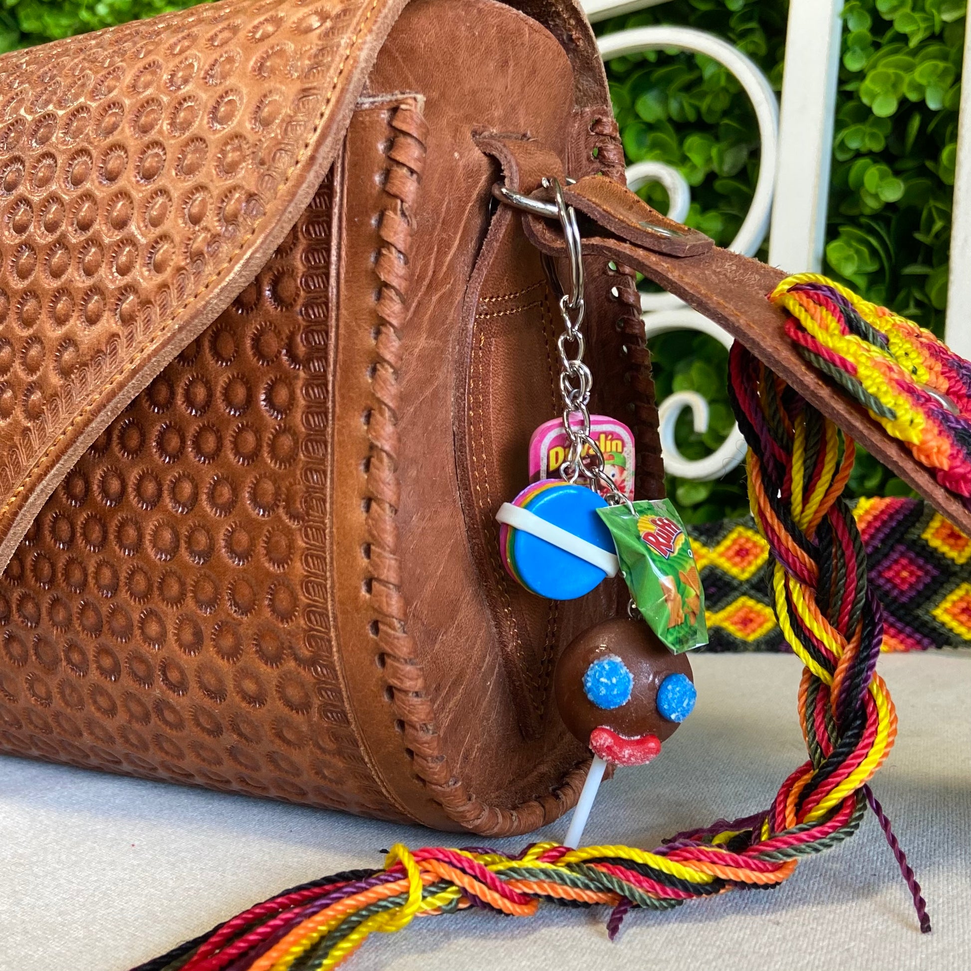 Mexican Charm Keychain - Mexican Candy Mexican Charm Keychain - Mexican Candy