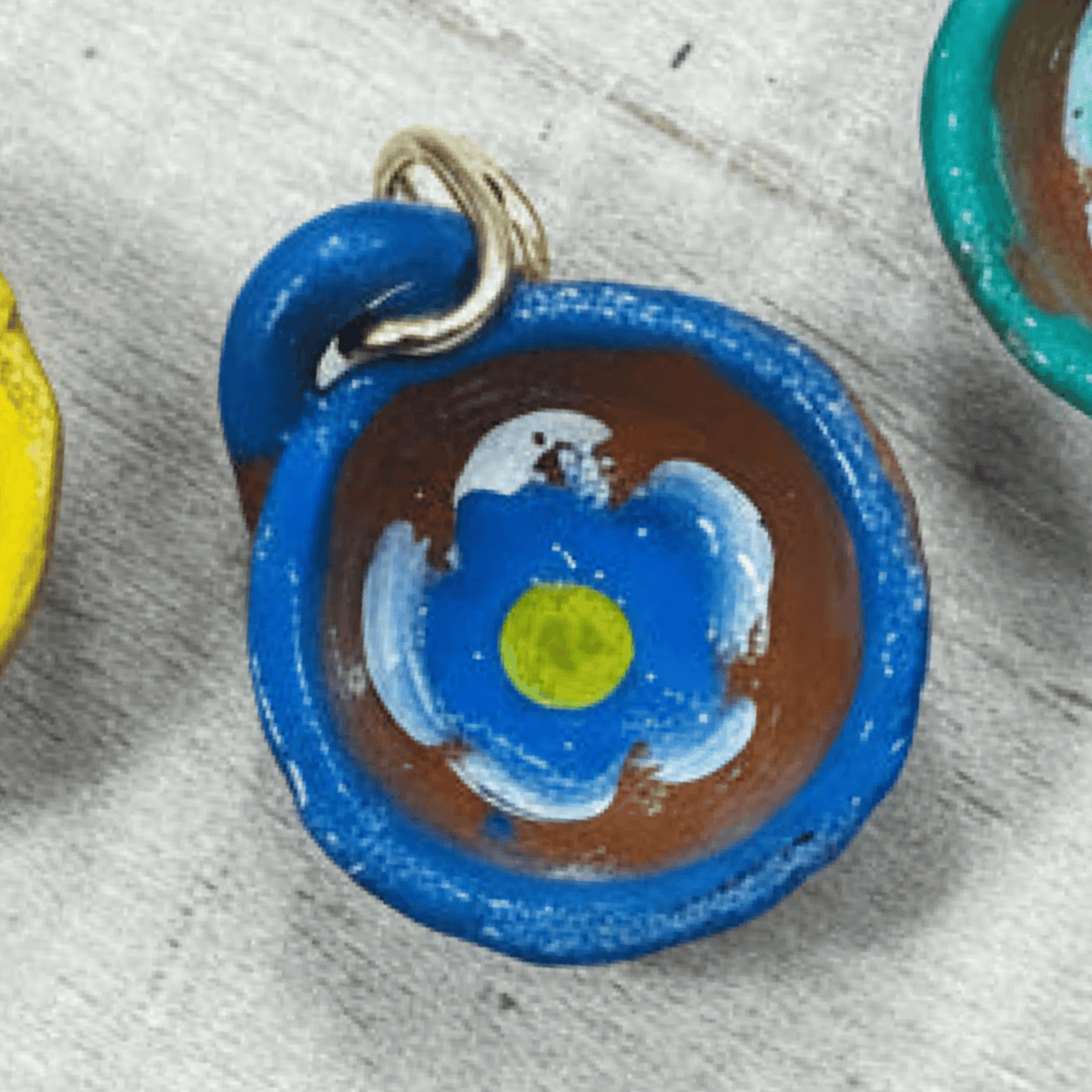 Mexican Clay Bowl Charm Mexican Clay Bowl Charm | Handmade in Mexico | Camelia