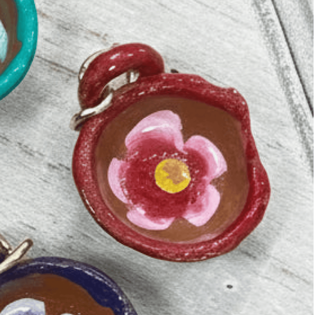 Mexican Clay Bowl Charm Mexican Clay Bowl Charm | Handmade in Mexico | Camelia