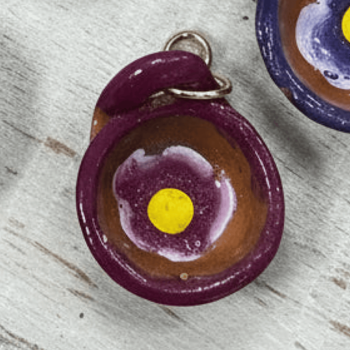 Mexican Clay Bowl Charm Mexican Clay Bowl Charm | Handmade in Mexico | Camelia