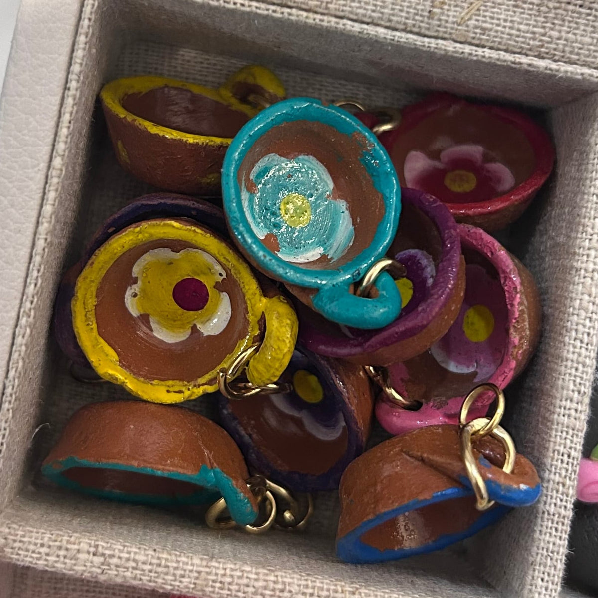 Mexican Clay Bowl Charm Mexican Clay Bowl Charm | Handmade in Mexico | Camelia