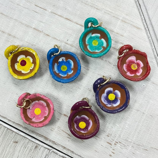 Mexican Clay Bowl Charm Mexican Clay Bowl Charm | Handmade in Mexico | Camelia